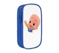 Estuche para lápices Cleo y Cuquin con cremallera, estuche para bolígrafos de gran capacidad, estuche organizador para guardar artículos de papelería, estuche para maquillaje, estuche para oficina, ma