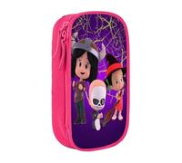 Estuche para lápices Cleo y Cuquin con cremallera, estuche para bolígrafos de gran capacidad, estuche organizador para guardar artículos de papelería, estuche para maquillaje, estuche para oficina, ma