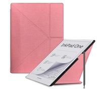 Estuche para lápices Compatible con Pocketbook InkPad One 10,3" PB1030 | Para Para PB1030-8-WW-B, Soporte Plegable en Y, Parte Trasera de PC Rígido(Pink)