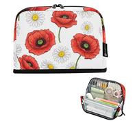 Estuche para lápices con cremallera, bolsa grande de almacenamiento para lápices para adolescentes y niñas, bolsa para bolígrafos, bolsa para niños, artículos de papelería rosa, suministros de vuelta