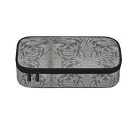 Estuche para lápices con diseño de calavera Venom, estuche de gran capacidad, organizador de almacenamiento de artículos de papelería para adolescentes, niñas, niños y adultos, color,