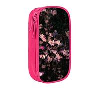 Estuche para lápices con diseño de flores de cerezo de una noche oscura, estuche para lápices de gran capacidad, estuche para lápices para niñas y niños, color, 5.0cm*10.5cm*20.5cm, Estuche para