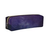 Estuche para lápices con diseño de universo con estrellas y galaxia interestelar para adultos, organizador de papelería, oficina, viaje, accesorios, Gold, One Size, Organizador de bolsas