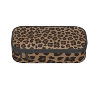 Estuche para lápices con estampado de leopardo divertido, bolsa de lápices de gran capacidad, bolsa de cosméticos pequeña para mujeres y hombres, color, 5.0cm*10.5cm*20.5cm, Estuche para lápices