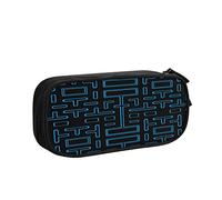 Estuche para lápices con pantalla de video de juegos, gran capacidad, soporte para bolígrafos, suministros escolares, organizador de almacenamiento de papelería para oficina, estudiantes, niñas y niños