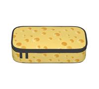 Estuche para lápices con patrón de queso amarillo, bolsa de lápices de gran capacidad, bolsa de cosméticos pequeña para mujeres y hombres, color, 5.0cm*10.5cm*20.5cm, Estuche para lápices