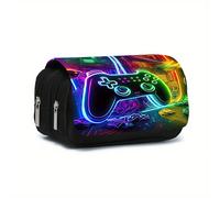 Estuche para lápices Cool Gaming Controller con estampado negro y capa