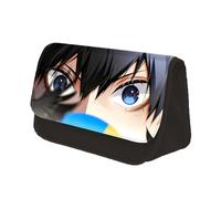 Estuche para lápices de anime Haikyuu!! Tobio Kageyama/Shoyo Hinata Anime Estuche de gran capacidad, suministros escolares, bolsa de papelería de dibujos animados para niños y niñas, Tipo 11,