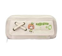 Estuche para lápices de anime Nakano Ichika Figura Pen Case Nakano Nino Merch Back to School Anime Pencil Case Estuche Estuche Estuche para Niños, tipo 16, 21*11cm, Estuche para bolígrafos de anime