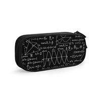 Estuche para lápices de ciencias matemáticas, gran capacidad, soporte para bolígrafos, suministros escolares, papelería, organizador de almacenamiento de regalo para escuela secundaria, oficina, estudiante, niña y niño