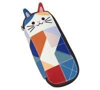 Estuche Para Lápices De Gato Bolsa De Maquillaje Con Diseño Gatuno Y