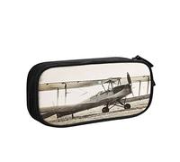 Estuche para lápices de gran capacidad, bolsa para lápices de aviones de la Guerra Mundial, bolsa organizadora para bolígrafos de oficina, bolsa de papelería para niñas, niños y adultos, 1