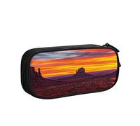 Estuche para lápices de gran capacidad, bolsa para lápices Monument Valley, bolsa organizadora para bolígrafos de oficina, bolsa de papelería para niñas, niños y adultos, 1 unidad