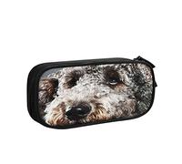 Estuche para lápices de gran capacidad, bonito estuche para lápices de pingüinos africanos, organizador de bolígrafos de oficina, bolsa de papelería para niñas, niños y adultos, 1 unidad