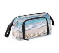 Estuche para lápices de gran capacidad, estuche de mano, bolsa de cosméticos, regalo para oficina, escuela, adolescente, niña, niño, varias conchas, Varias carcasas, Talla única, Caricatura