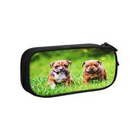 Estuche para lápices de gran capacidad, lindo cachorro, 8 lápices, organizador de bolígrafos, bolsa de papelería para niñas, niños y adultos, 5 años