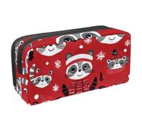 Estuche para lápices de gran capacidad, organizador de artículos de papelería, bolsa multifuncional para almacenamiento de suministros de oficina, flores de pavo real rosa, Multicolor 4,