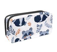 Estuche para lápices de gran capacidad, organizador de artículos de papelería, bolsa multifuncional para almacenamiento de suministros de oficina, flores de pavo real rosa, Multicolor 10,