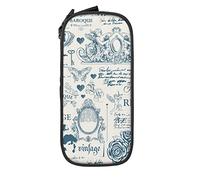 Estuche para lápices de gran capacidad, Retro, Europa, Romance, Cupido, caja de lápices blanca, estuche para bolígrafos para escuela media/secundaria, oficina, universidad, niña y niño adultos