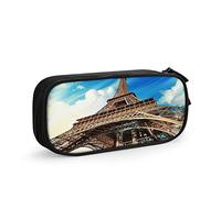 Estuche para lápices de la Torre Eiffel París Francia 7, gran capacidad, gran capacidad, soporte para bolígrafos, suministros escolares, organizador de almacenamiento de papelería para oficina, estudiantes, niñas y niños
