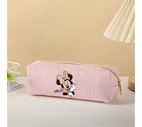 Estuche para lápices de Minnie Mouse, 1 pieza, neceser, bonita para lápices, estuche con cremallera, regalo de , Día del Maestro, de moda, para hombres, mujeres, B-BD04