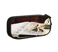 Estuche para lápices de oración, chal de gran capacidad, estuche para bolígrafos, organizador de escritorio, estuches para lápices para niños y niñas, escuela, color, 5.0cm*10.5cm*20.5cm, Estuche para lápices