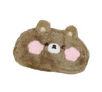 Estuche para lápices de oso - Cartuchera de Felpa, Bonito Estuche para Lápices, Estuche para Lápices de Oso, Estuche Grande para Lápices, Suministros Escolares para Adolescentes, Brown