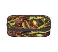 Estuche para lápices de papelería de plantas carnívoras, estuche para bolígrafos de estudiantes, caja de papelería de oficina para adolescentes, niños y niñas