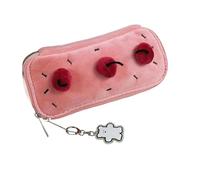 Estuche para lápices de pastel de frutas, gran capacidad, bolsa de maquillaje de viaje, para niños, estudiantes, mujeres, escuela, oficina, viajes, pastelería, c