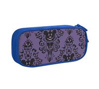 Estuche para lápices de terror Haunted Mansion para niñas y niños, ligero, duradero, organizador de papelería escolar
