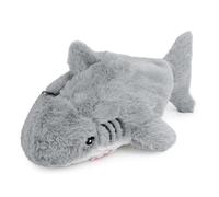Estuche Para Lápices De Tiburón Gris De 1 Pieza, Lindo Estuche Para Lápices De Tiburón Con Cremallera, Bolsa De Papelería De Juguete De Felpa, Bolsa De Almacenamiento Multiusos