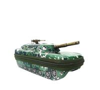 Estuche para Lápices de Vehículos Blindados, Caja de Papelería de Gran Capacidad para útiles Escolares, Diseño de Tanque 3D Genial, Regalo Ideal (Genericrhany0xdui-10295014)