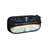 Estuche para lápices de voleibol profesional vacío para interiores, gran capacidad, soporte para bolígrafos, suministros escolares, organizador de almacenamiento de papelería para oficina, estudiantes, niñas y niños