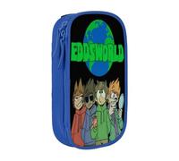 Estuche para lápices Edds-world con cremallera, estuche para bolígrafos de gran capacidad, estuche organizador para guardar artículos de papelería, estuche para maquillaje, estuche para oficina, mater