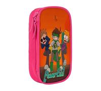 Estuche para lápices Edds-world con cremallera, estuche para bolígrafos de gran capacidad, estuche organizador para guardar artículos de papelería, estuche para maquillaje, estuche para oficina, mater