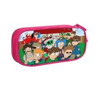 Estuche para lápices Edds-world con cremallera, estuche para bolígrafos de gran capacidad, estuche organizador para guardar artículos de papelería, estuche para maquillaje, estuche para oficina, mater