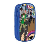 Estuche para lápices Edds-world con cremallera, estuche para bolígrafos de gran capacidad, estuche organizador para guardar artículos de papelería, estuche para maquillaje, estuche para oficina, mater