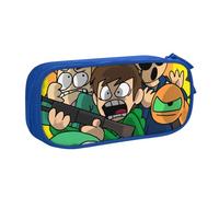 Estuche para lápices Edds-world con cremallera, estuche para bolígrafos de gran capacidad, estuche organizador para guardar artículos de papelería, estuche para maquillaje, estuche para oficina, mater