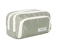 Estuche para lápices, Estuche estético, de Maquillaje de papelería, Suministros Escolares para Viajes, Profesores, Estudiantes, Mochila Escolar, jardín de Infantes, cumpleaños, Navidad, Green