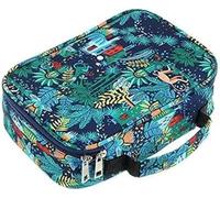 Estuche Para Lapices Estuche for lápices, estuche multifuncional de gran capacidad con 72 ranuras, estuche for lápices con bolsillo interior con cremallera for accesorios pequeños Para Lapices(Green)