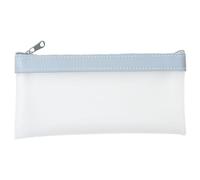 Estuche para lápices, estuche transparente para lápices, bolsa de viaje de gran capacidad, material escolar para adolescentes, mujeres y niños, azul, ver descripción, Ver descripción