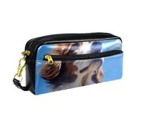 Estuche para lápices, estuches para lápices, estuche para bolígrafos, N24a5hk8nfy, 8.1x2x3.3 in, Multifuncional: