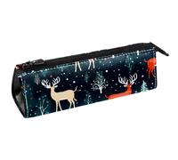 Estuche para lápices, estuches para lápices, estuche para bolígrafos, V02w5hl3jbm, 2.2x2.4x7.9 in, Multifuncional: