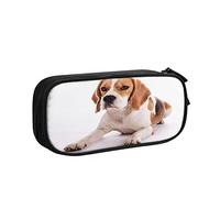 Estuche para lápices hermoso perro Beagle, gran capacidad, soporte para bolígrafos, suministros escolares, papelería, organizador de almacenamiento para oficina, estudiantes, niñas y niños