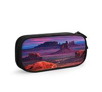 Estuche para lápices Monument Valley 1, gran capacidad, soporte para bolígrafos, suministros escolares, organizador de almacenamiento de papelería, regalo para escuela secundaria, oficina, estudiante, niña, niño, negro5