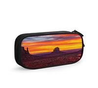 Estuche para lápices Monument Valley, gran capacidad, gran capacidad, soporte para bolígrafos, suministros escolares, papelería, organizador de almacenamiento, regalo para escuela secundaria, oficina, estudiante, niña, niño
