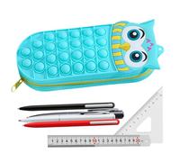 Estuche para Lápices Niños, Portalápices De Animales De Dibujos Animados, Bolsa Organizadora De Bolígrafos De Silicona, Accesorios Escolares para Alumnas Y Alumnos