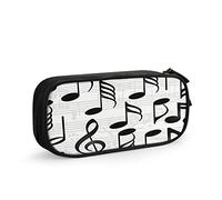 Estuche para lápices, nota musical, gran capacidad, soporte para bolígrafos, suministros escolares, papelería, organizador de almacenamiento para oficina, estudiantes, niñas y niños