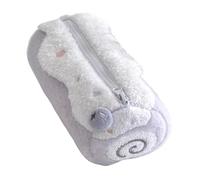 Estuche para lápices, organizador de papelería, suministros escolares, bonito estuche estético, para notas adhesivas, borrador, regla, mochila para niños y niñas, clase universitaria, viajes, Purple