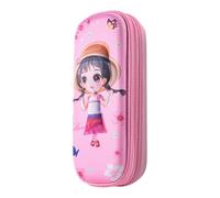 Estuche para lápices para niños, estuche impermeable para lápices, de papelería, estuche con dibujos animados para cumpleaños, Navidad, Año Nuevo, aniversario, Pascua, Coletero, ver descripción,